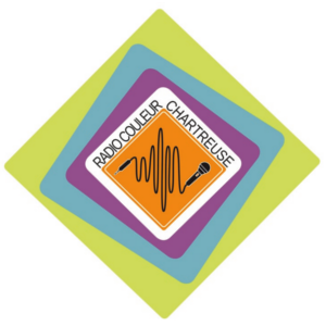 logo radio couleur chartreuse